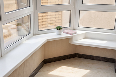 Подоконники из кварцевого агломерата